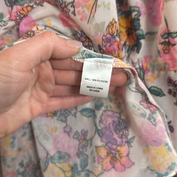 Tularosa Revolve Floral Off-Shoulder Mini Dress Size XS NWT - Picture 7 of 7